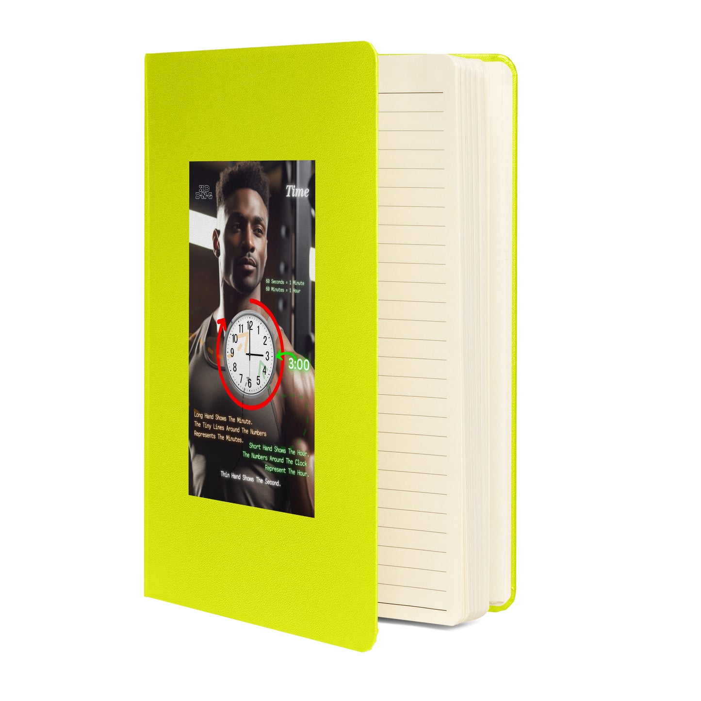 "Time" Hardcover Bound Notebook #5