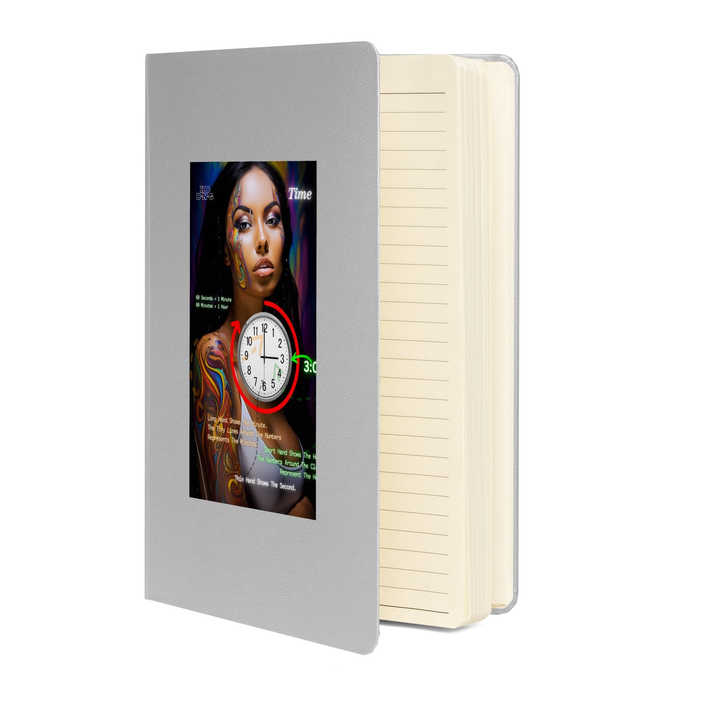 "Time" Hardcover Bound Notebook #2