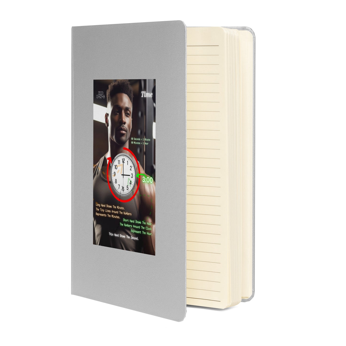 "Time" Hardcover Bound Notebook #5