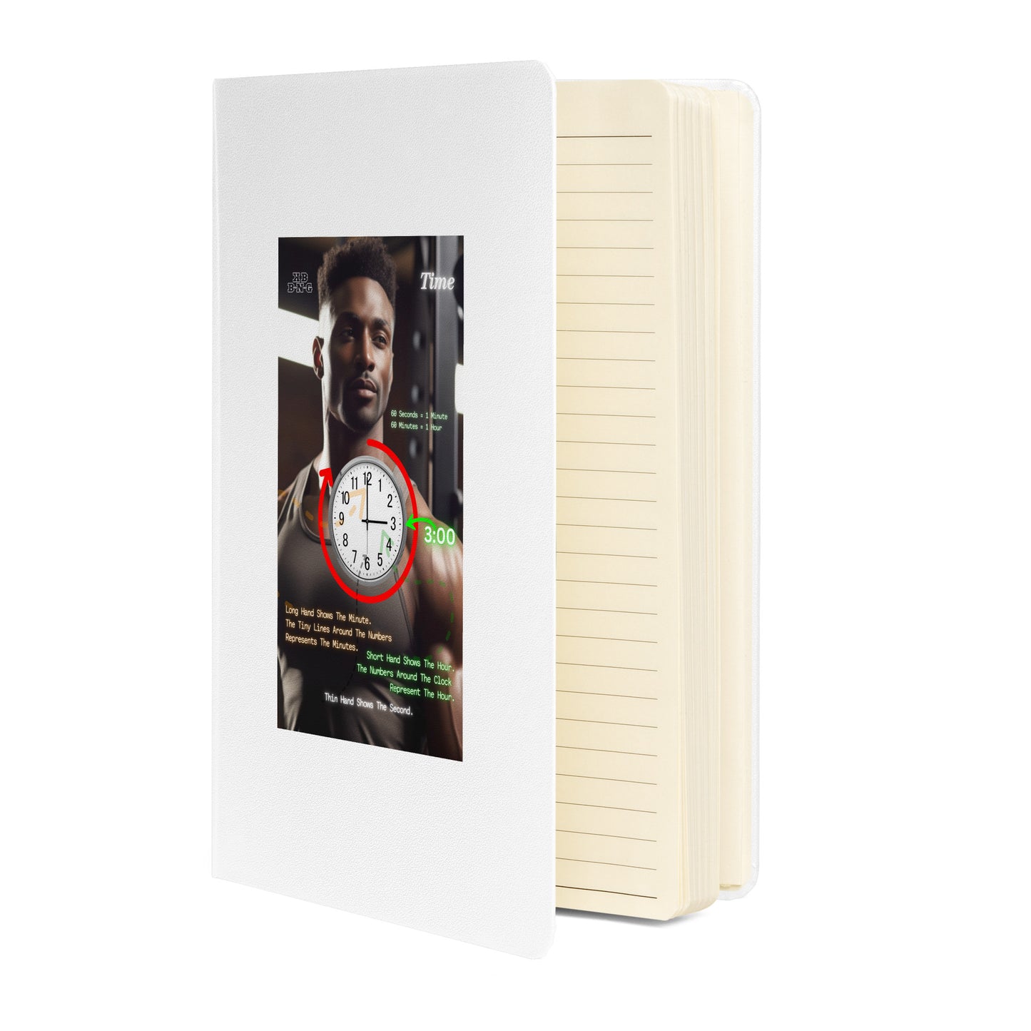 "Time" Hardcover Bound Notebook #5