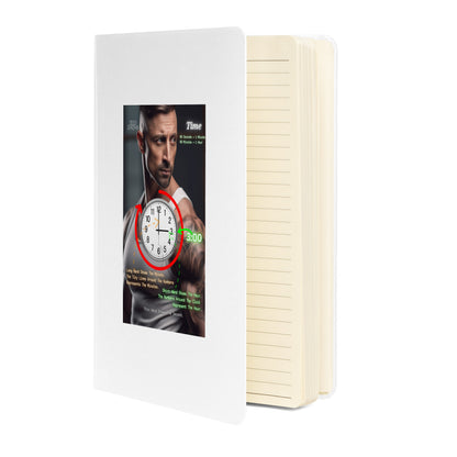 "Time" Hardcover Bound Notebook #7