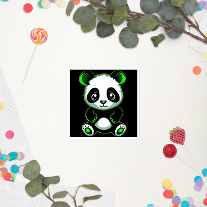 KBBNG Panda Bubble-Free Stickers