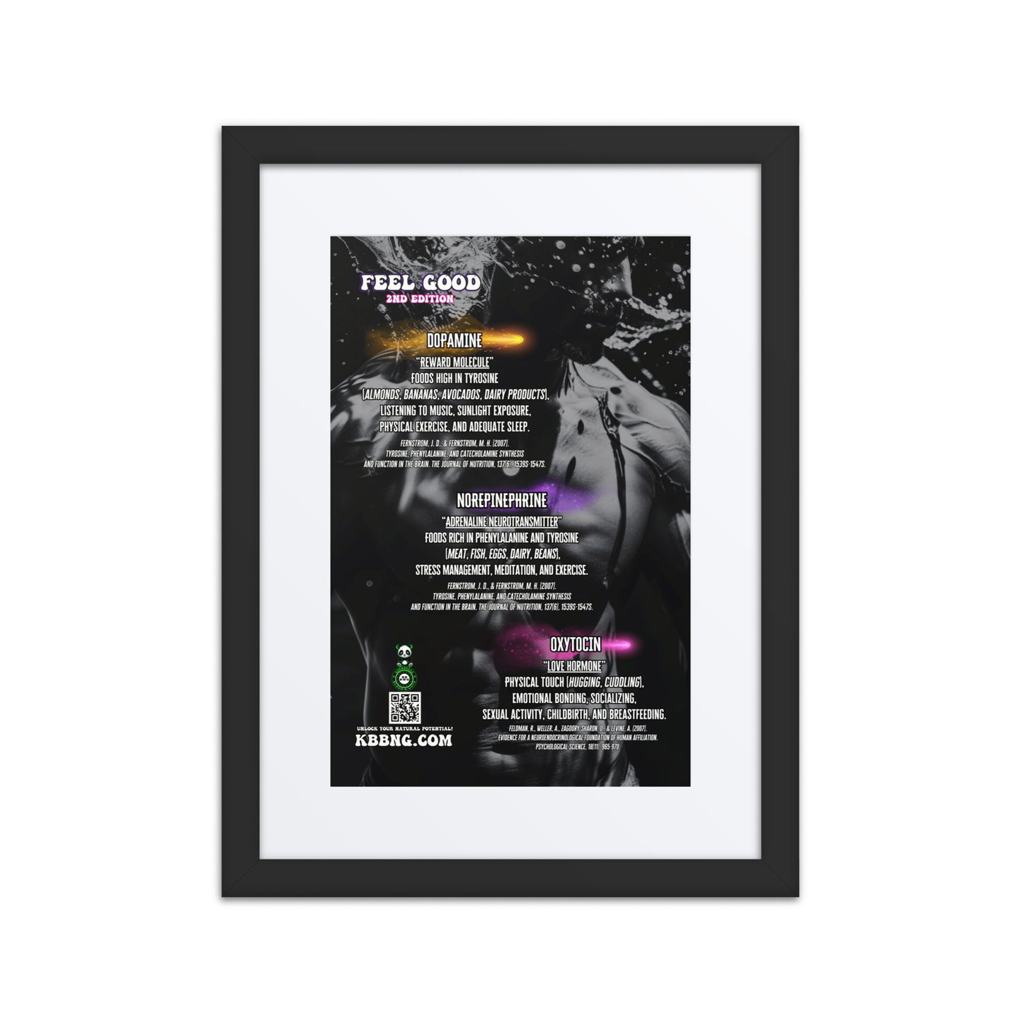 "Feel Good" Framed Poster (2nd EDITION)