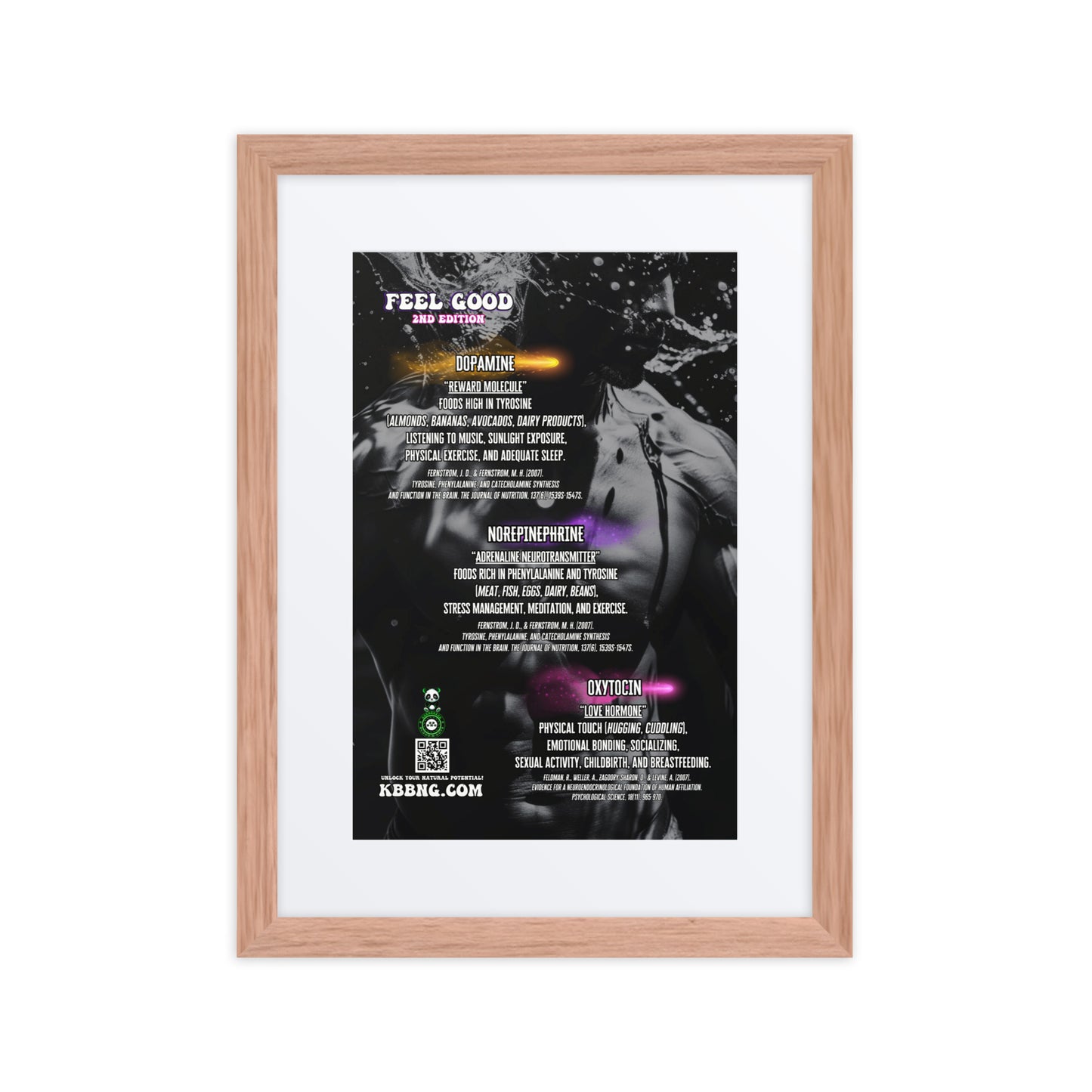 "Feel Good" Framed Poster (2nd EDITION)