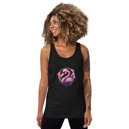 "Fierce Flamingo" Tank Top