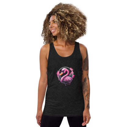"Fierce Flamingo" Tank Top