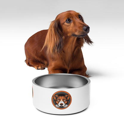 "Scared Dog" Pet Bowl