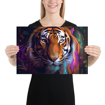"Tiger Eyes" Photo Poster