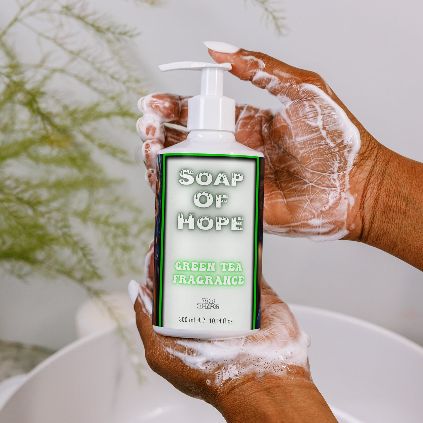 "Soap Of Hope" Hand & Body Wash (Green Tea) #3