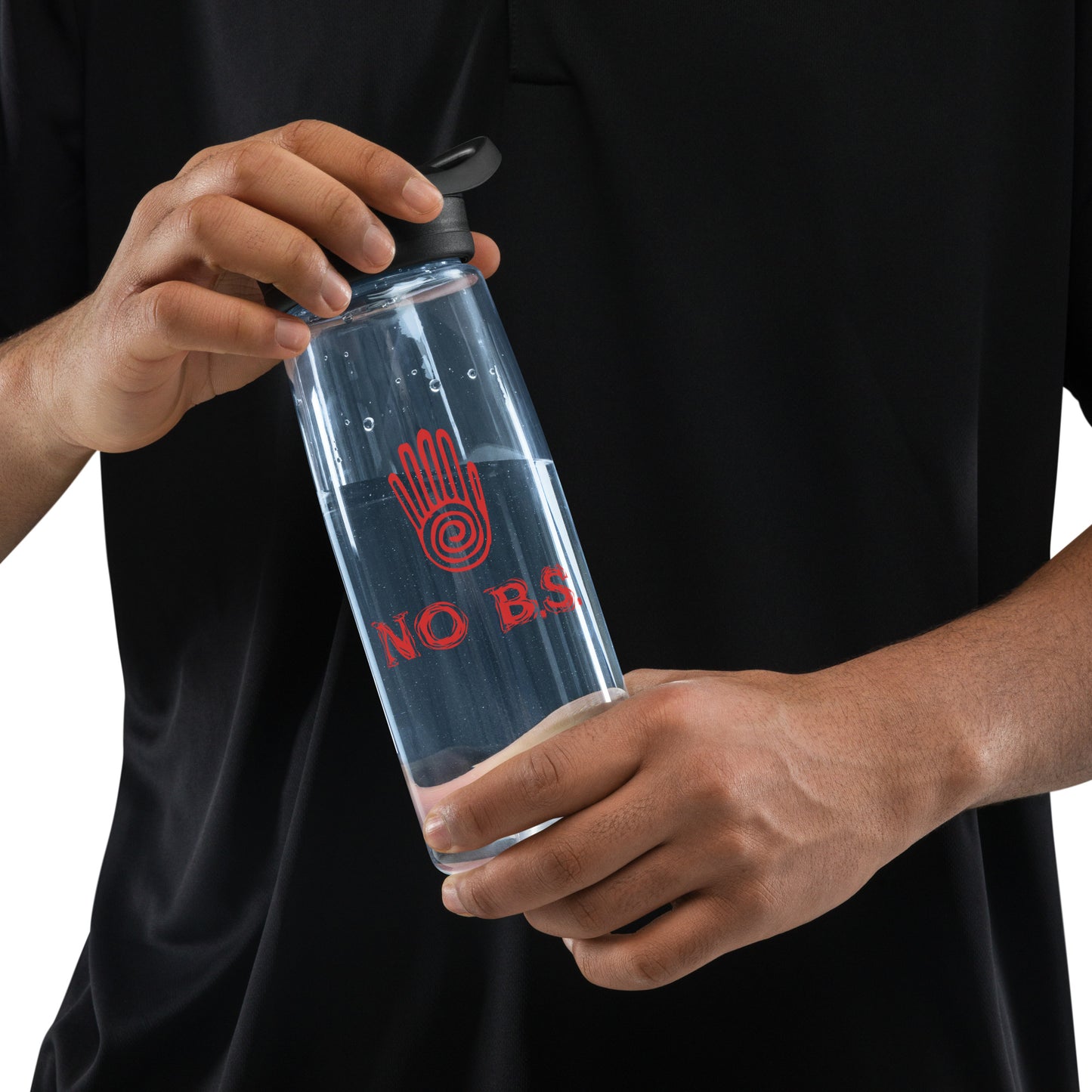 "No B.S." Sports Water Bottle