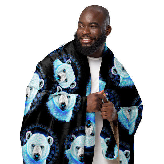 Polar Bear Sherpa Blanket