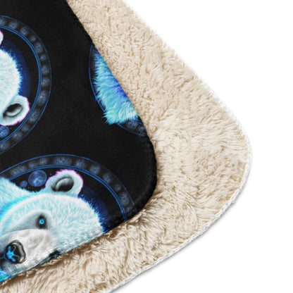 Polar Bear Sherpa Blanket