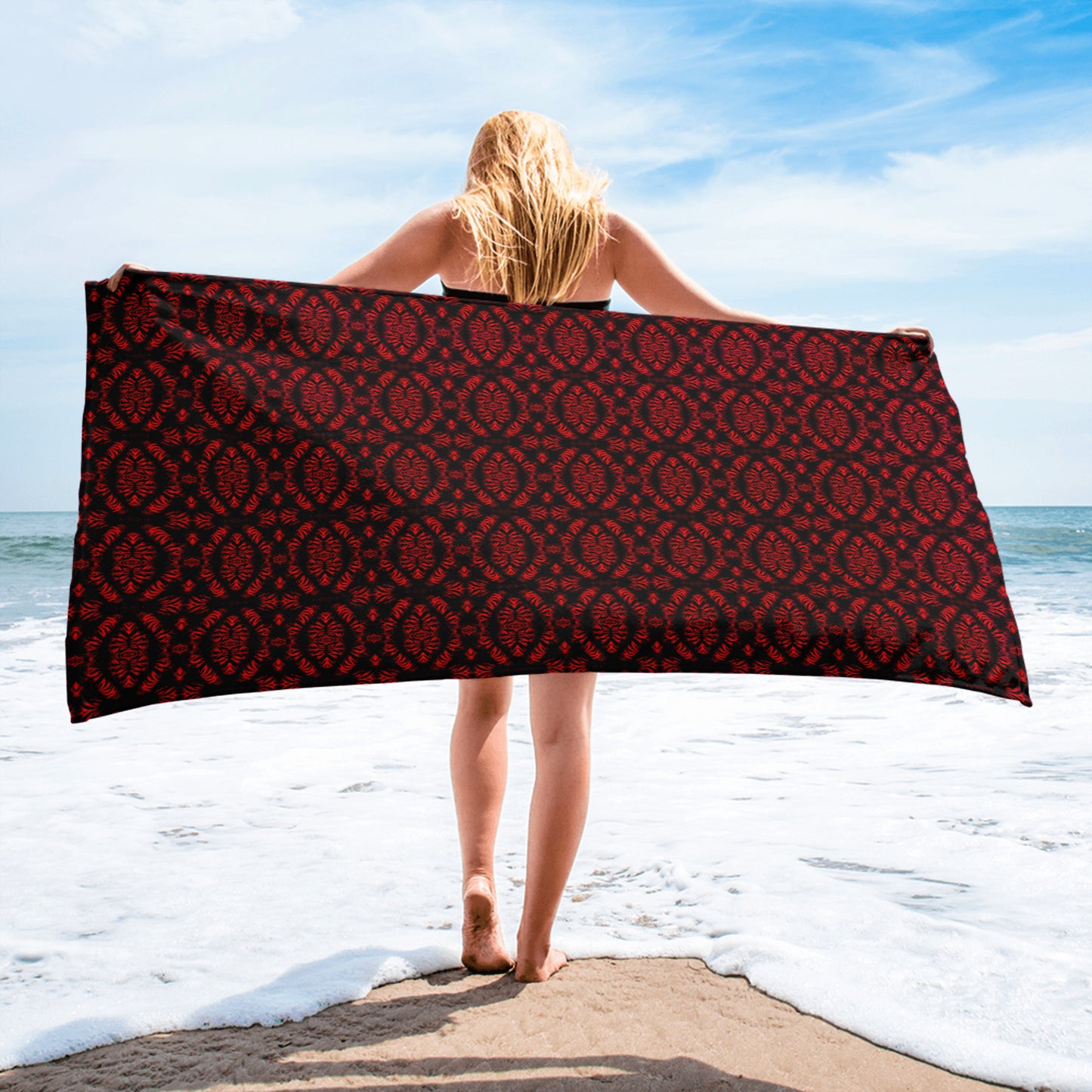 "Red Void" Towel