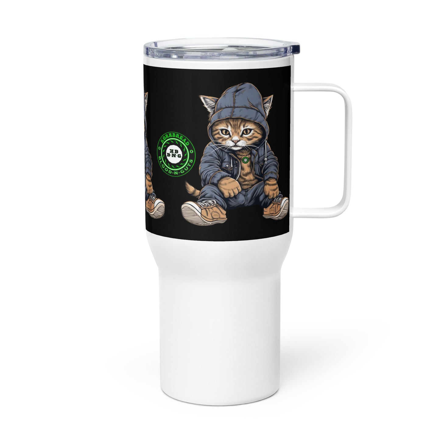 Chilled Cat Travel Mug