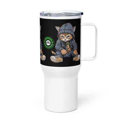 Chilled Cat Travel Mug