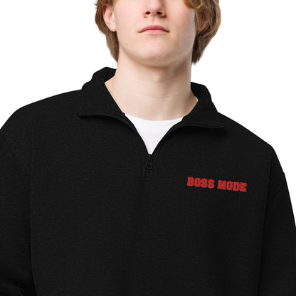 "Boss Mode" Fleece pullover