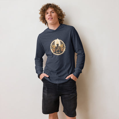 "Unlocked Potential" Hooded Long-Sleeve Tee