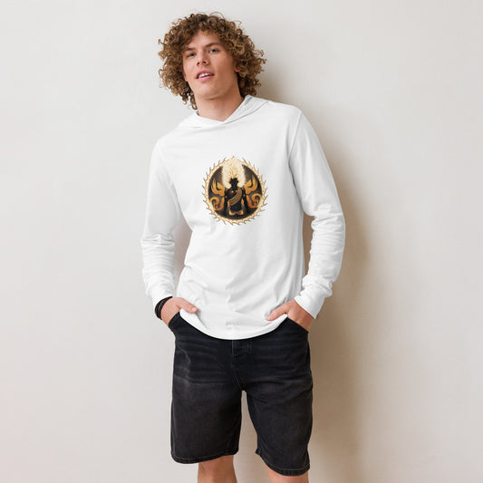 "Unlocked Potential" Hooded Long-Sleeve Tee