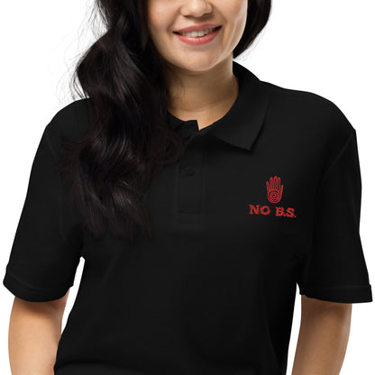 "No B.S." Pique Polo Shirt