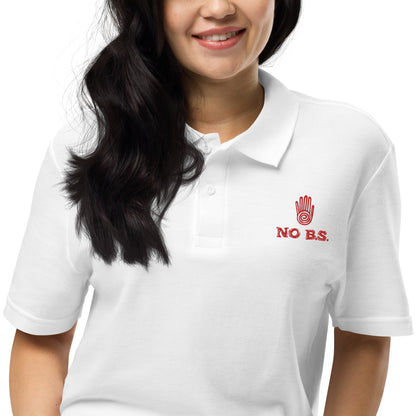 "No B.S." Pique Polo Shirt