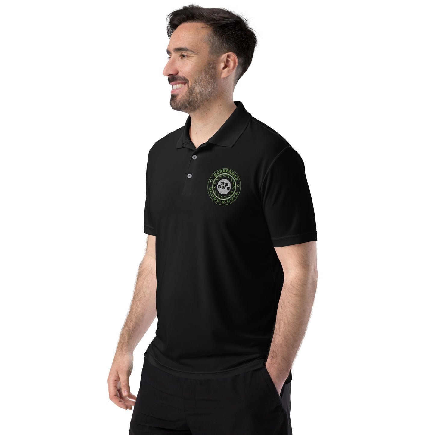 Adidas KBBNG Badge Performance Polo Shirt