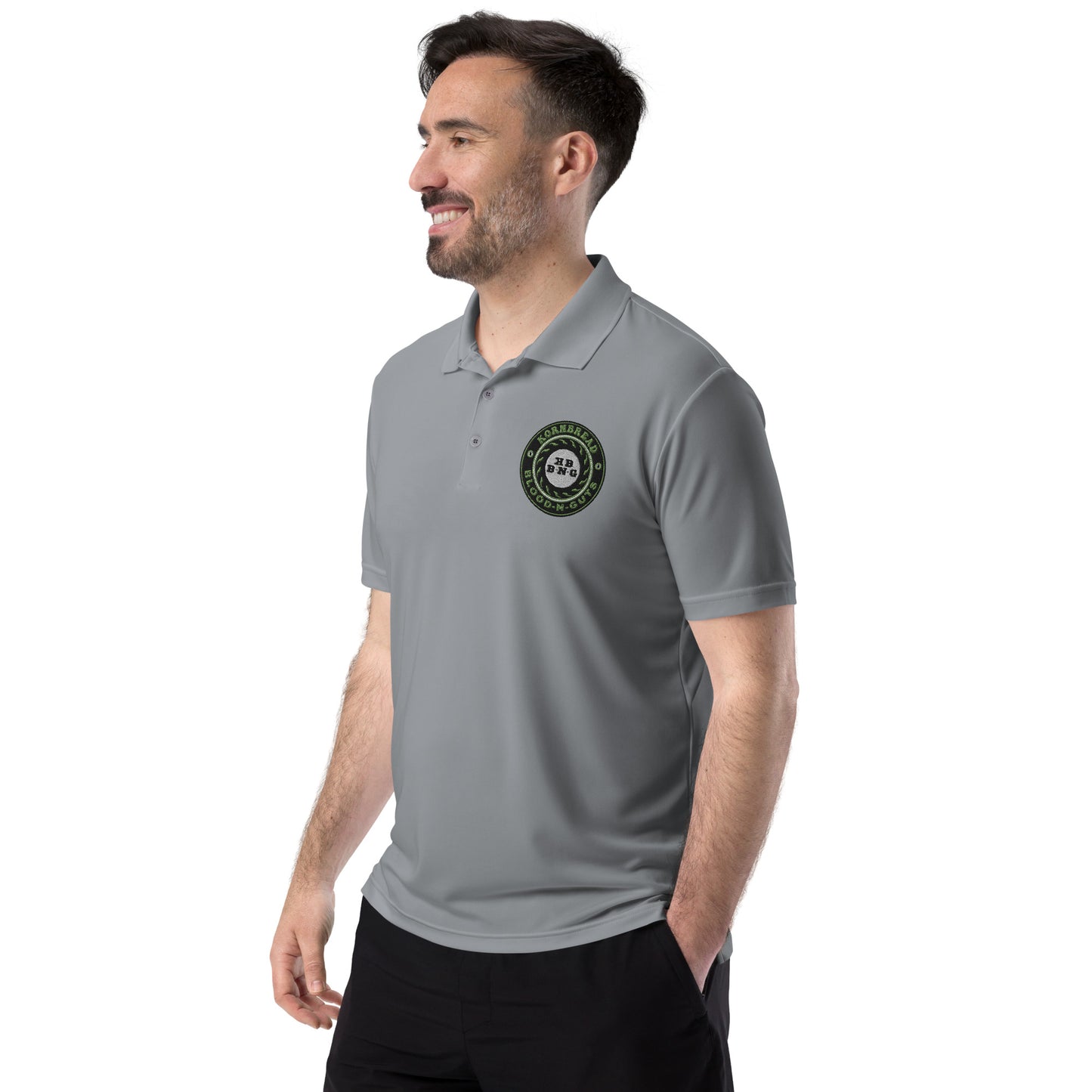 Adidas KBBNG Badge Performance Polo Shirt