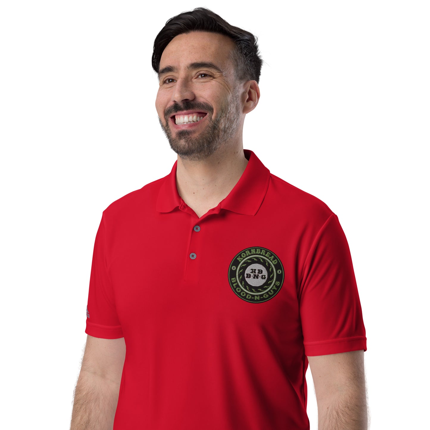 Adidas KBBNG Badge Performance Polo Shirt