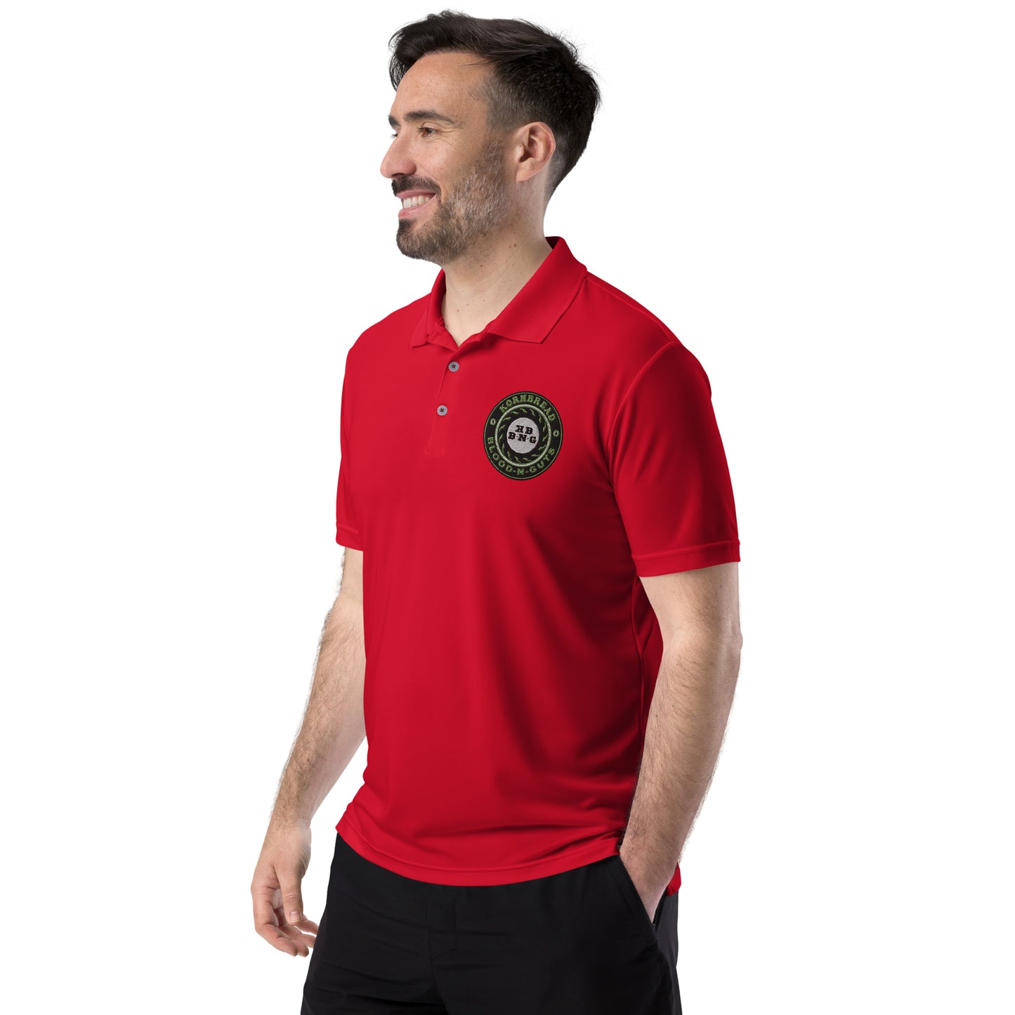 Adidas KBBNG Badge Performance Polo Shirt