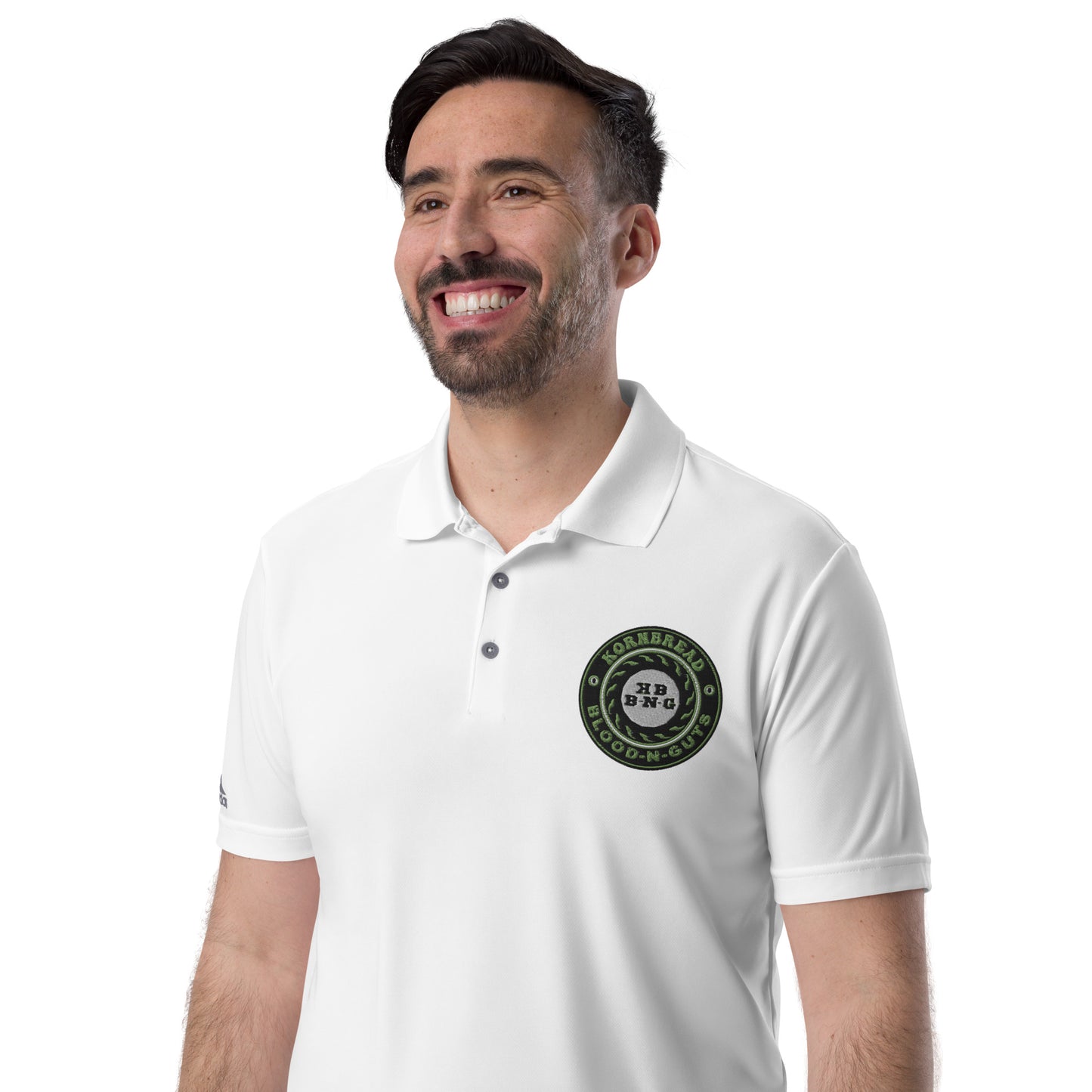 Adidas KBBNG Badge Performance Polo Shirt