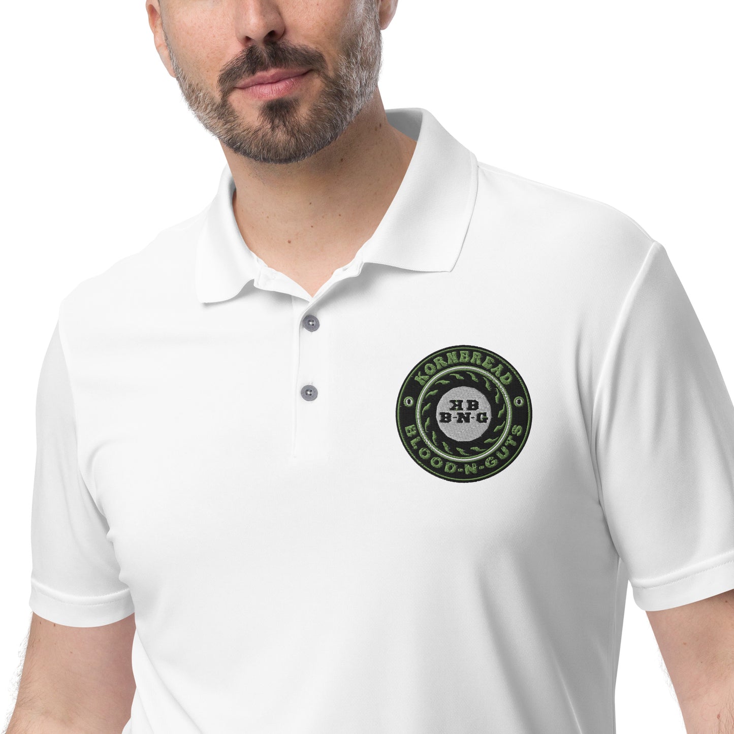 Adidas KBBNG Badge Performance Polo Shirt