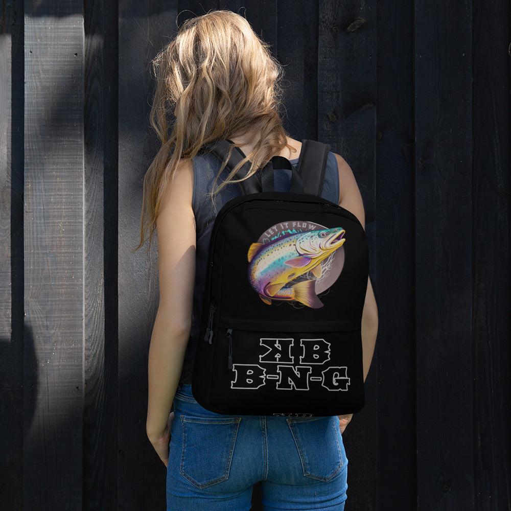 "Let It Flow" Backpack