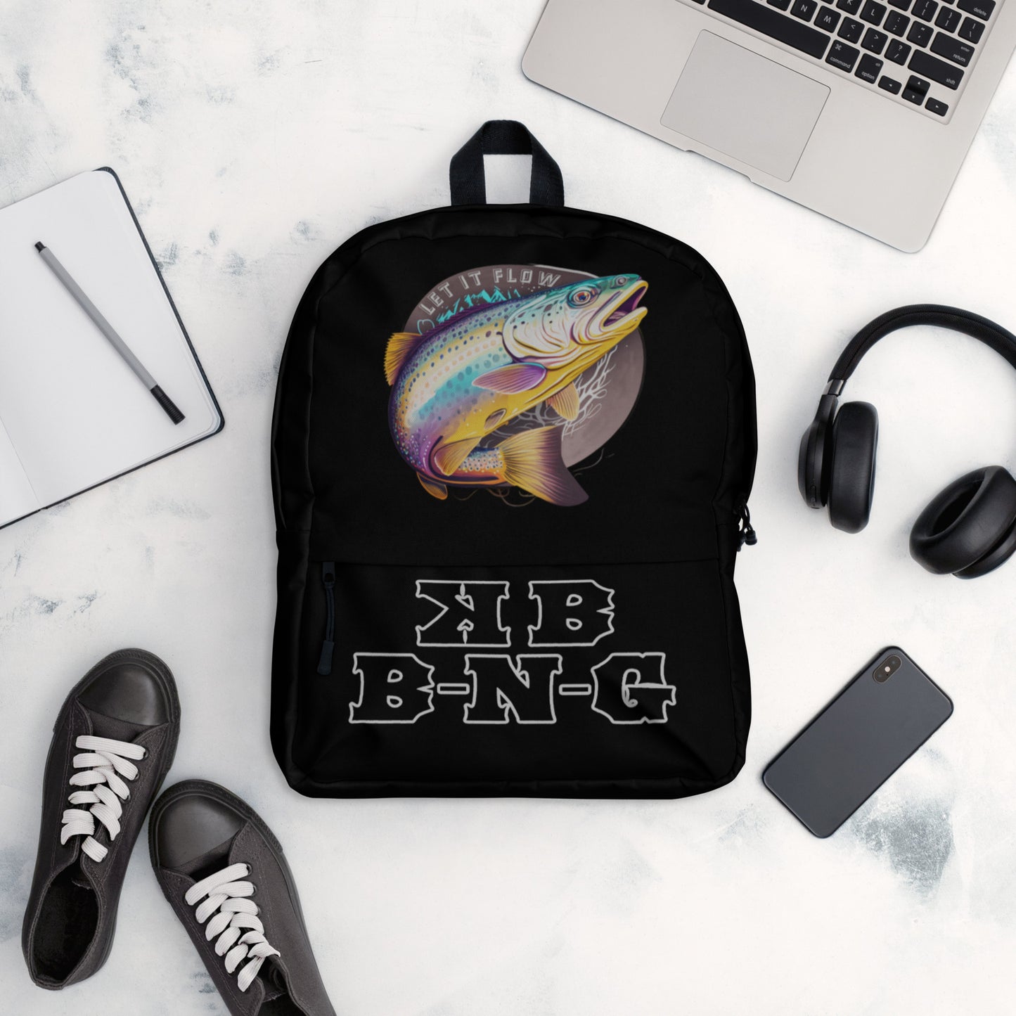 "Let It Flow" Backpack