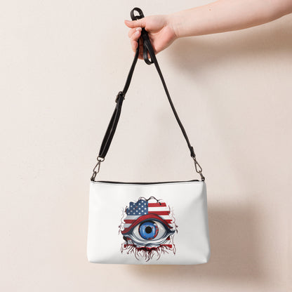 "Who's Watching You" Crossbody Bag