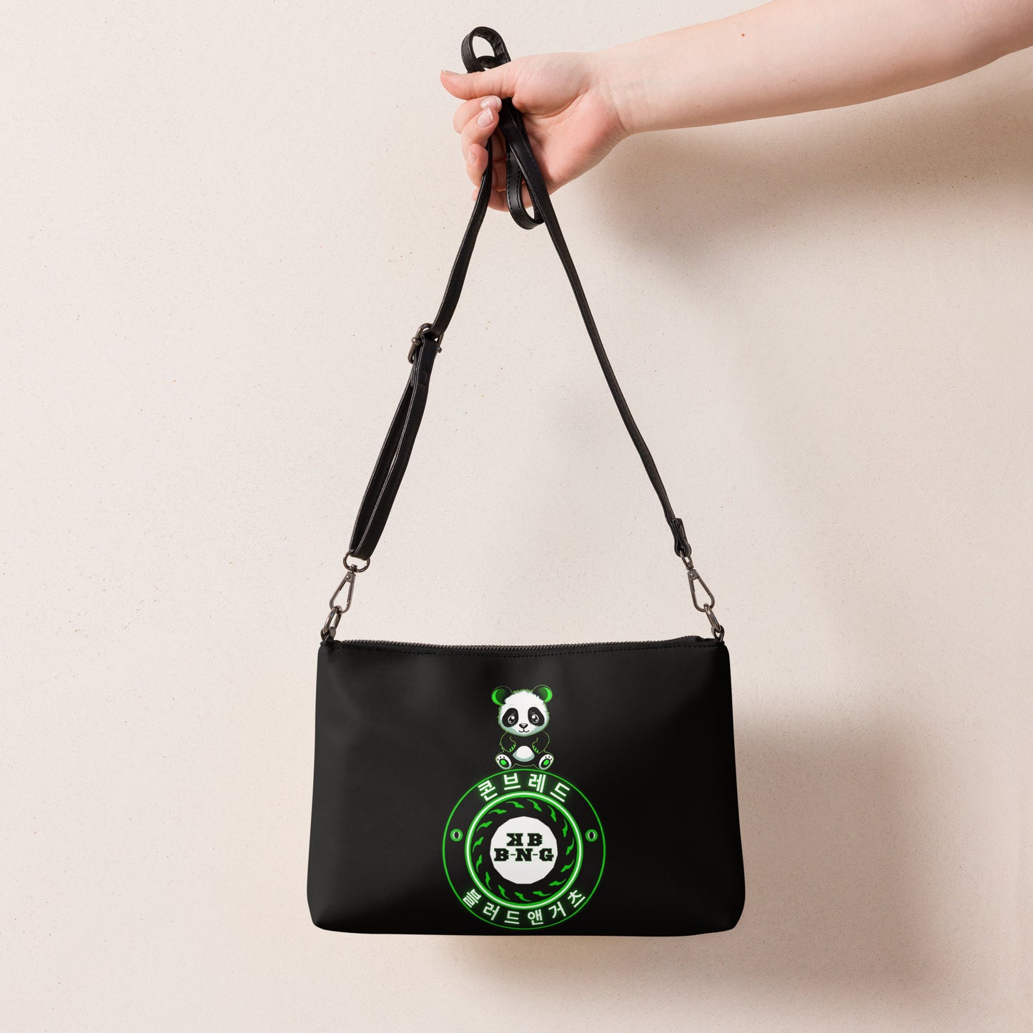 KBBNG Panda Badge Crossbody Bag (Korean)