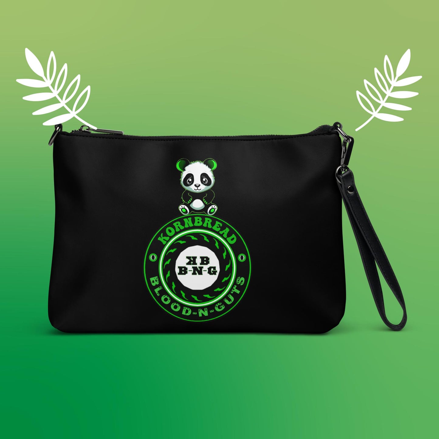 KBBNG Panda Badge Crossbody Bag