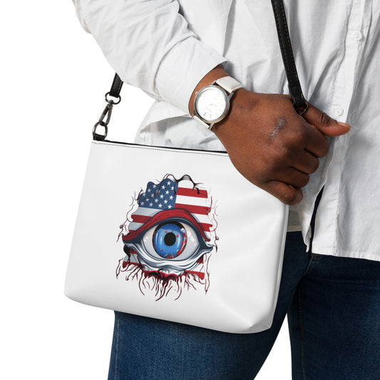 "Who's Watching You" Crossbody Bag