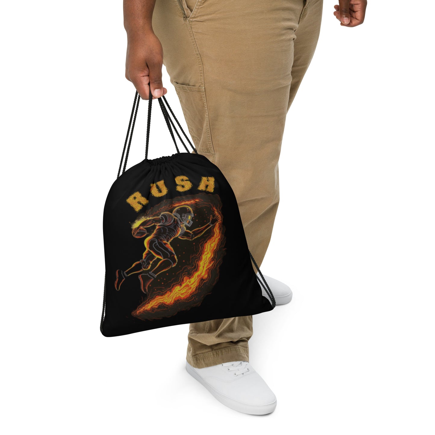 "Rush" Drawstring bag