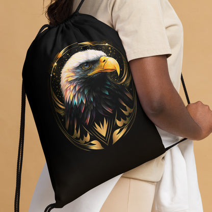Regal Eagle Drawstring Bag