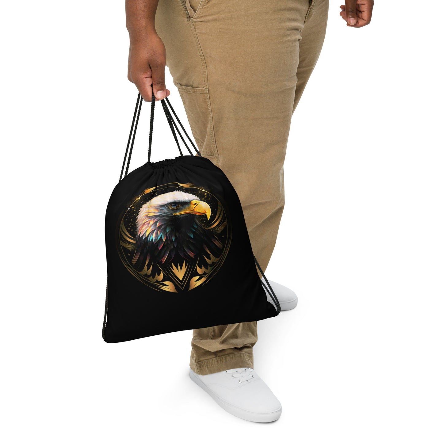 Regal Eagle Drawstring Bag