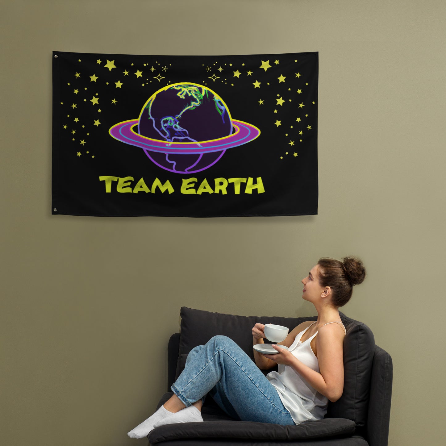 Team Earth Flag