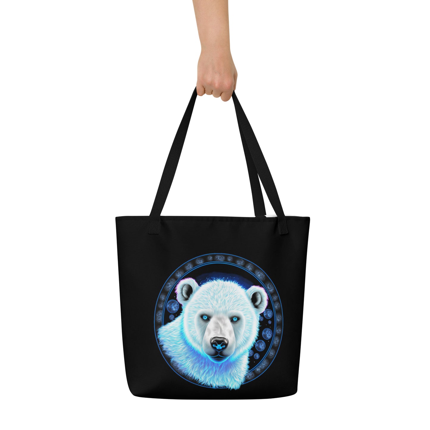 Polar Bear Large Tote Bag