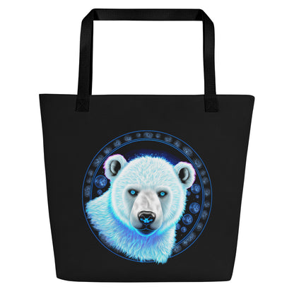 Polar Bear Large Tote Bag