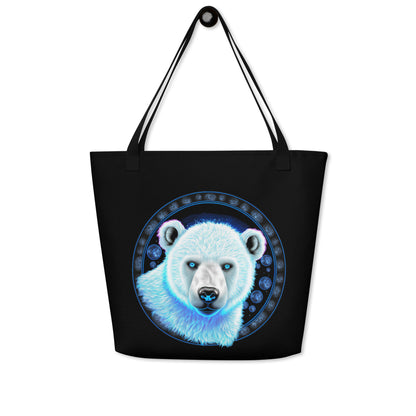 Polar Bear Large Tote Bag