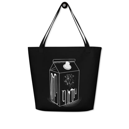 Milk Large Tote Bag