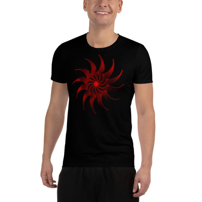 Red Fan Athletic T-Shirt