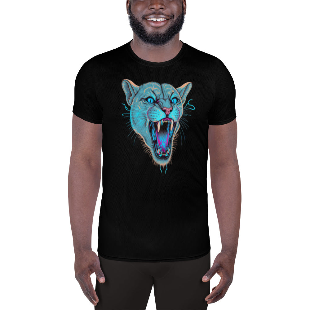 Static Cougar Athletic T-shirt