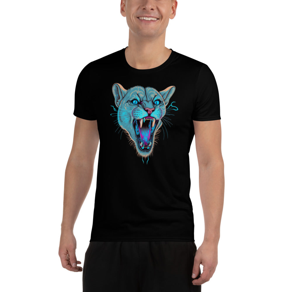 Static Cougar Athletic T-shirt