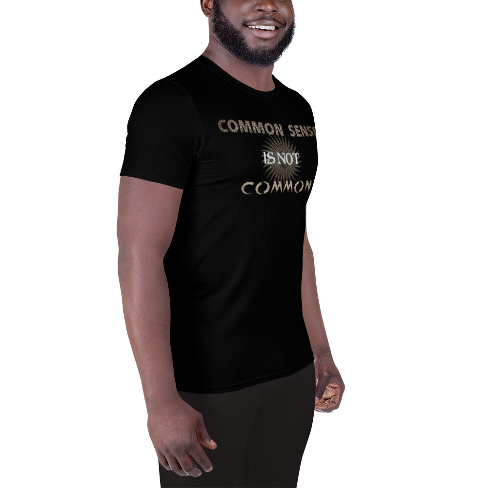 "Common Sense" Athletic T-Shirt