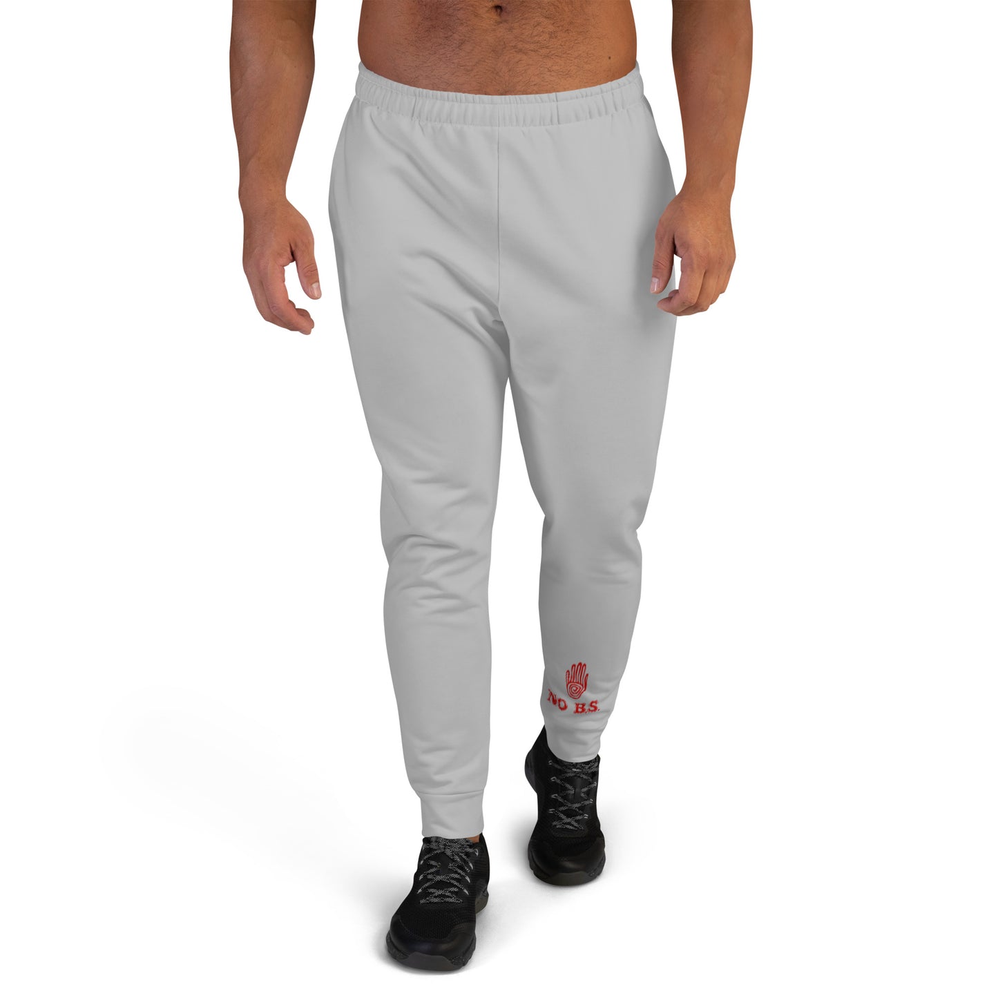 "No B.S." Men's Joggers (Grey)