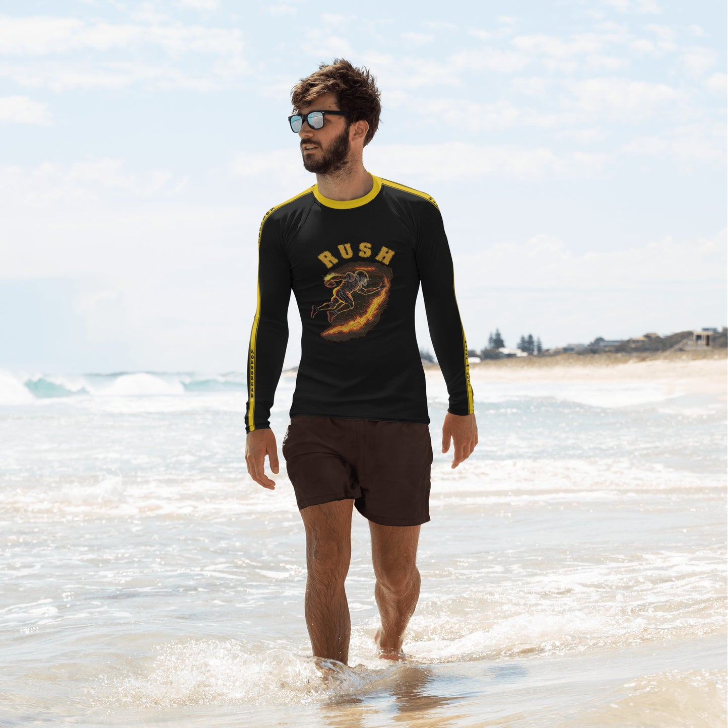 "Rush" Men's Rash Guard